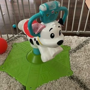 Fisher price sit and play dog bouncer